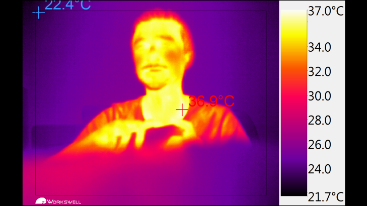Workswell Thermal Vision Pro - nastavení (1)